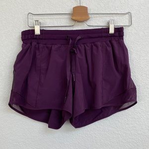 LULULEMON PURPLE SHORTS